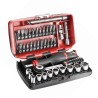 Coffret Compact de Serrage et Vissage FACOM 1/4'' 6 pans métrique