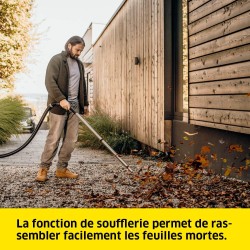 Aspirateur/souffleur de chantier eau et poussières KARCHER WD6.